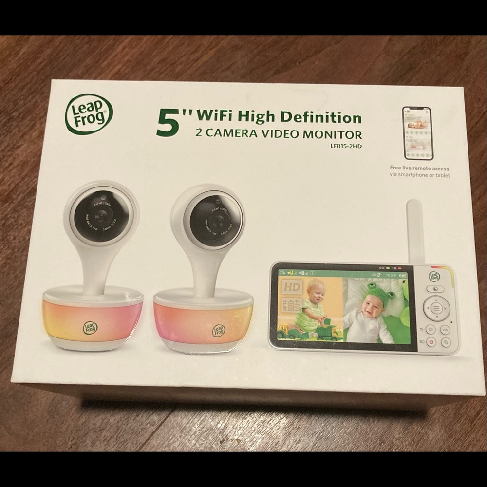 Leap Frog (5” WiFi high definition 2camera video monitor)